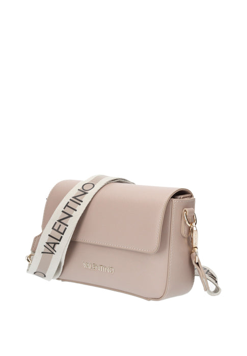 Valentino Bags Zero Borsa A Tracolla In Ecopelle Con Patta Chiusura E Due Tracolle Intercambiabili 22x15x6 Cm