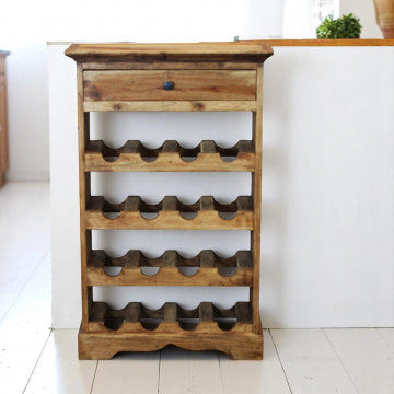 Cantinetta in legno di mogano, dimensioni 55x23x85 cm, colore marrone