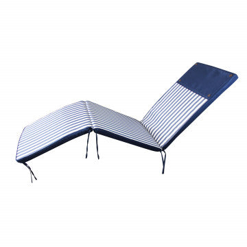 Cuscino rettangolare in poliestere idrorepellente sfoderabile 173x47 cm