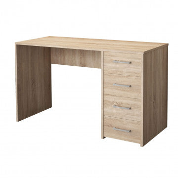 Porta PC Quercia Chiaro 120x50x74h cm