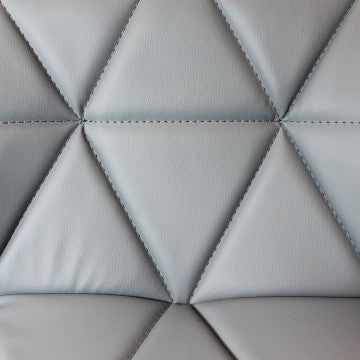 Sgabello regolabile in metallo e ecopelle, altezza 85-106 cm