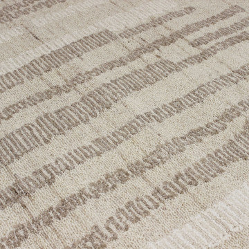Tappeto in lana e cotone 160x230 cm, spessore 1 cm, peso 12,1 kg