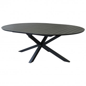 Tavolo rotondo allungabile diametro 150-204 cm, altezza 75 cm