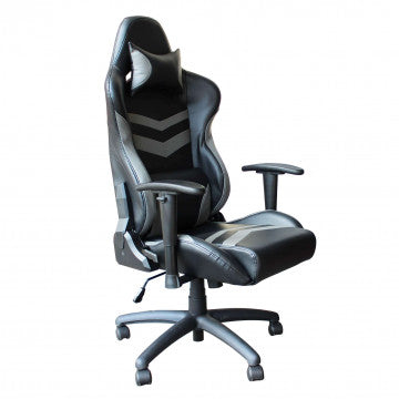 Poltrona gaming seduta 68,5x69,5 cm altezza regolabile 121-128,5 cm