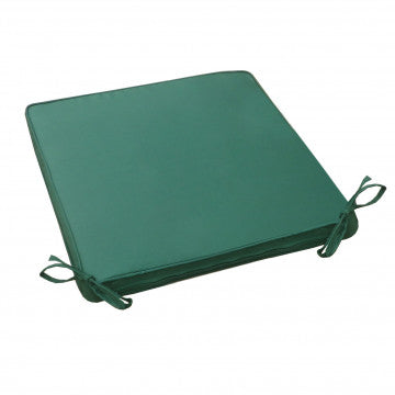 Cuscino seduta sfoderabile idrorepellente poliestere 39x39x4 cm