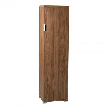 Portascope truciolare bilaminato tinta noce 40x33x151 cm
