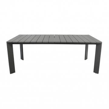 Tavolo struttura alluminio verniciato, dimensioni 200x100x75 cm, peso 29 kg