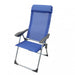 Sdraio mare  Giulia Blu, Alluminio Spiaggine Hobby Shop Solution   