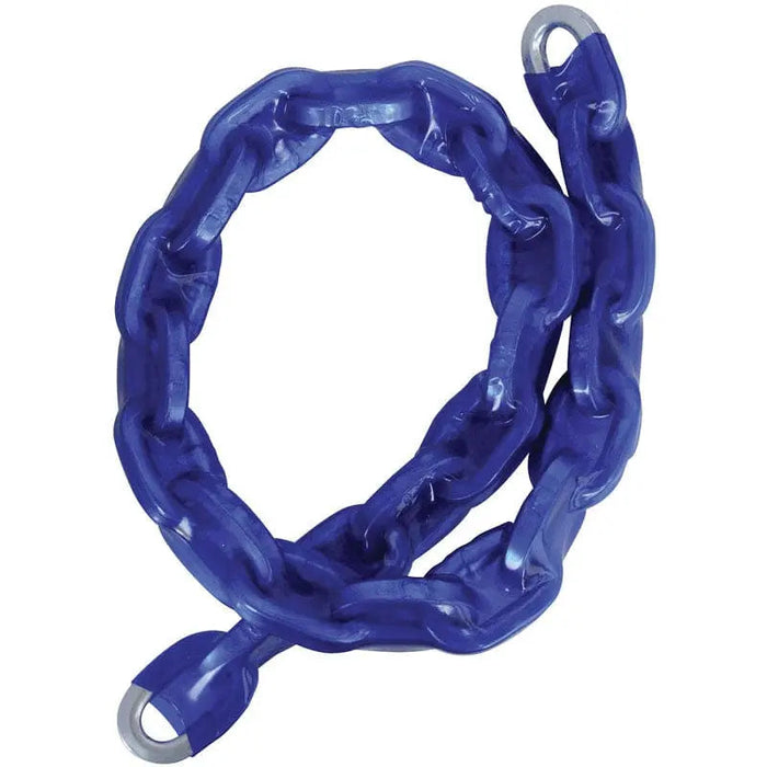 Catena m.quadra PVC blu mm.10,0x120cm