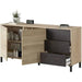 Credenza in Rovere Ossido con 2 Ante e 3 Cassetti Buffet e credenze FORES   