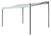Gazebo veranda mt.3x2,5 ecru con struttura in acciaio verniciato e telo copertura 180 gr/mq, ideale per arredo esterno e giardino.