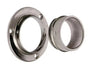 Ghiera svitabile cromo mm.25 in zama, colore cromo, adatta per tubo Ø 25 mm. Accessorio per tende e unione di componenti.