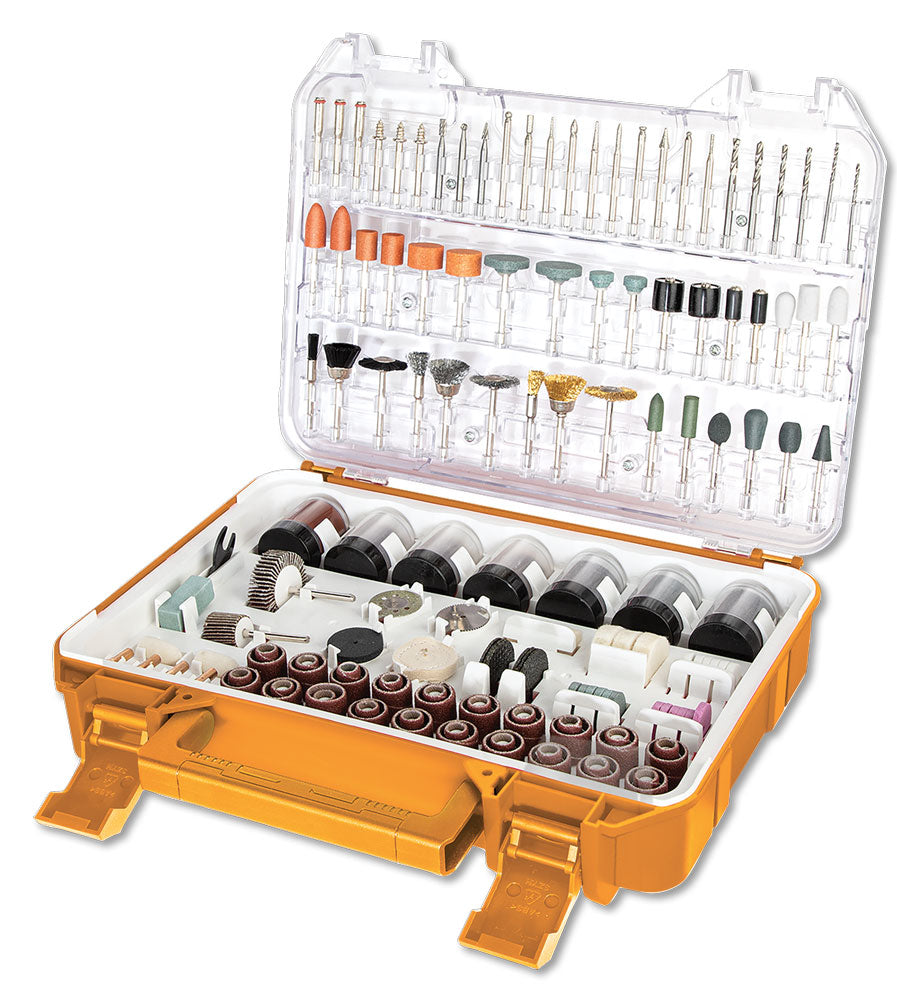 Set 410 pezzi accessori per mini trapano Ingco  Hobby Shop Solution   