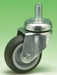 Ruota nylon/gomma c/perno diverse misure Ruote in gomma HOBBYSHOP   