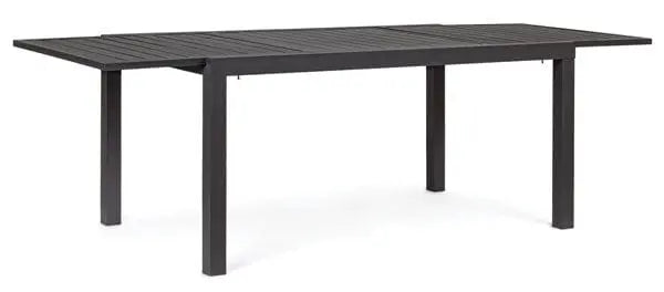 Tavolo alluminio allungabile hilde 160-240x90h diversi colori Tavoli da giardino ANDREA BIZZOTTO ANTRACITE  