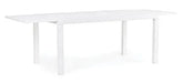 Tavolo alluminio allungabile hilde 160-240x90h diversi colori Tavoli da giardino ANDREA BIZZOTTO BIANCO  
