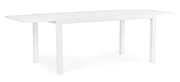 Tavolo alluminio allungabile hilde 160-240x90h diversi colori Tavoli da giardino ANDREA BIZZOTTO BIANCO  